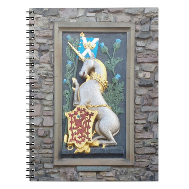 Carnet Unicorne, Holyrood Palace (Devant)