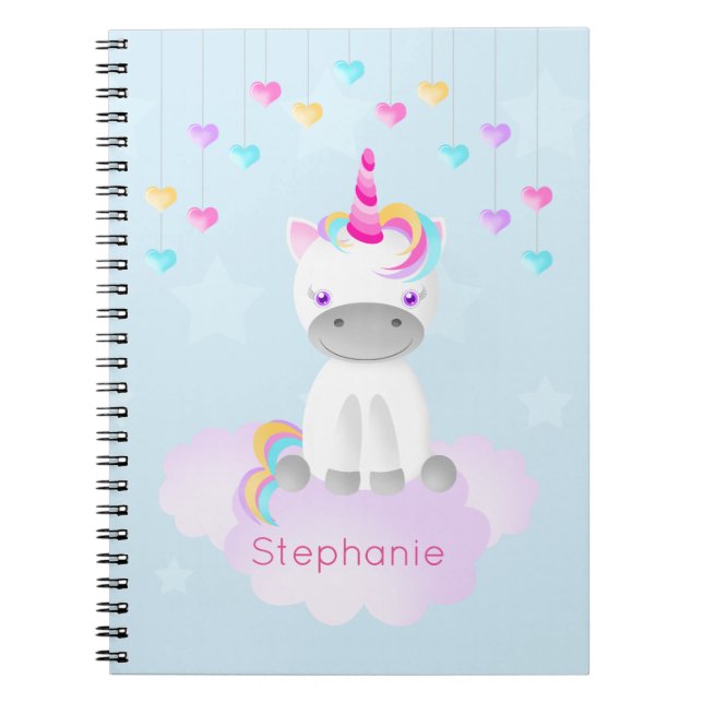 Carnet Unicorne magique (Devant)