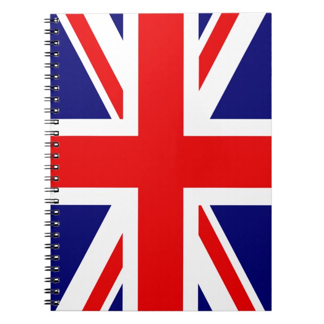 CARNET UNION JACK - LE DRAPEAU BRITANNIQUE (Devant)