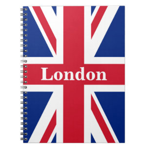 Carnet Union Jack London ~ Drapeau britannique