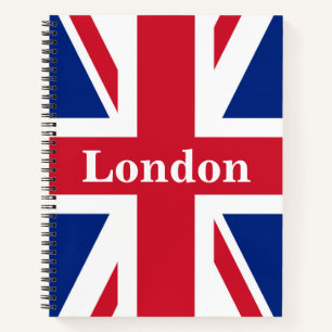 Carnet Union Jack London ~ Drapeau britannique