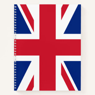 Carnet Union Jack ~ Portable Spiral Drapeau Britannique