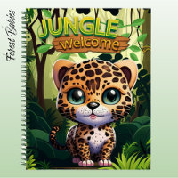 Unique Leopard Whimsical Kitty Caractère Chat 🐆