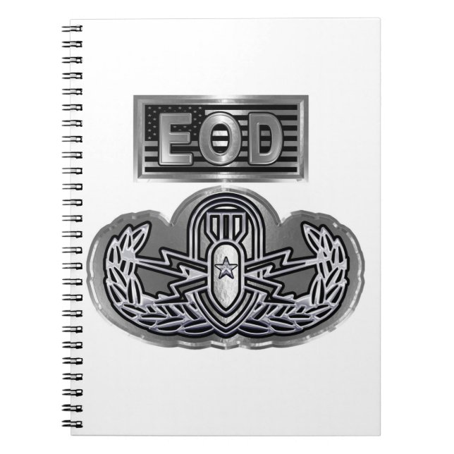 Carnet Uniquely Designed Commemorative EOD (Devant)