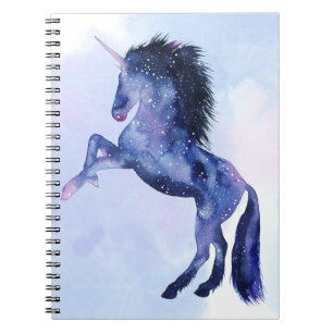 Carnet Univers Unicorne - Cosmique