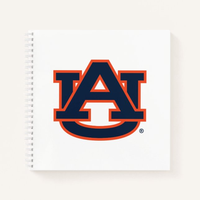 Carnet Université d'Auburn | Auburn UA Logo (Devant)