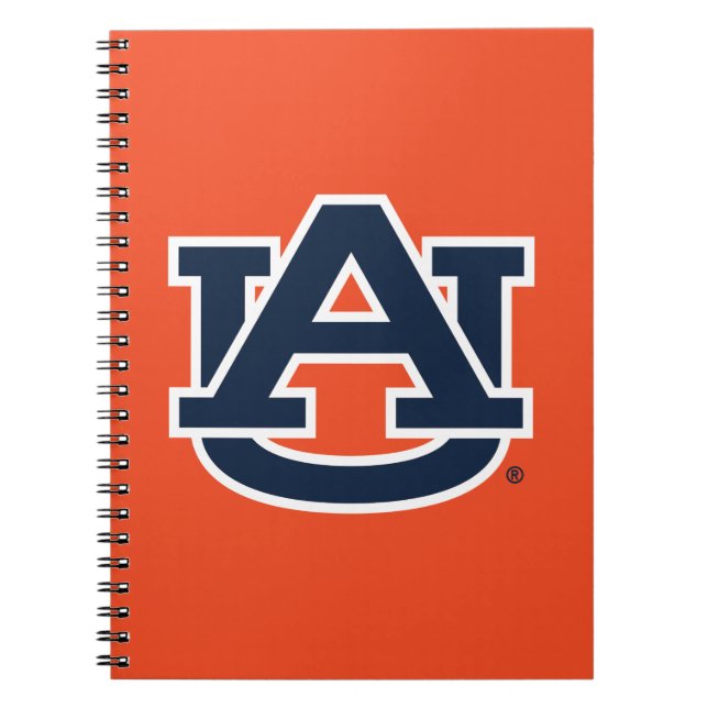 Carnet Université d'Auburn | Auburn UA Logo (Devant)