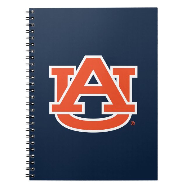 Carnet Université d'Auburn | Auburn UA Logo (Devant)