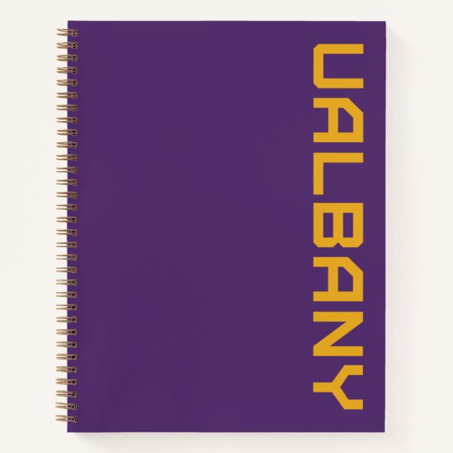 Carnet Université de Albany Wordmark (Devant)
