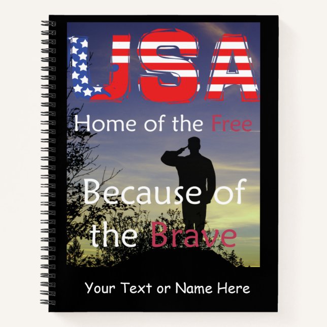 Carnet USA - Accueil des Libres à cause des Braves (Devant)