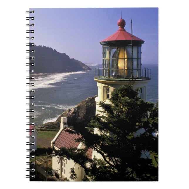 Carnet USA, Oregon, Florence. Phare de Heceta Head (Devant)