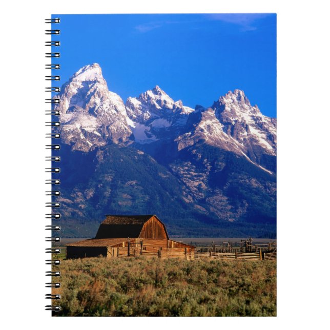 Carnet USA, Wyoming, Grand Teton National Park, matin (Devant)