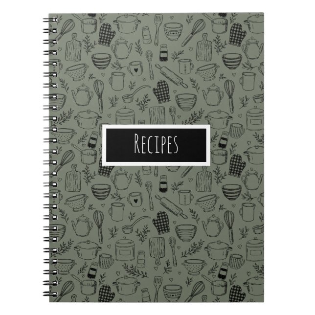 Carnet Ustensiles de cuisine (Devant)