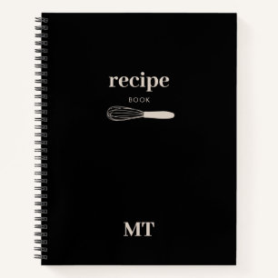 Carnet Ustensiles de cuisine personnalisés Whisk Recette 