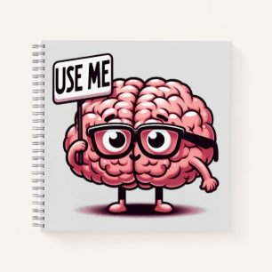 Carnet Utiliser mon cerveau drôle