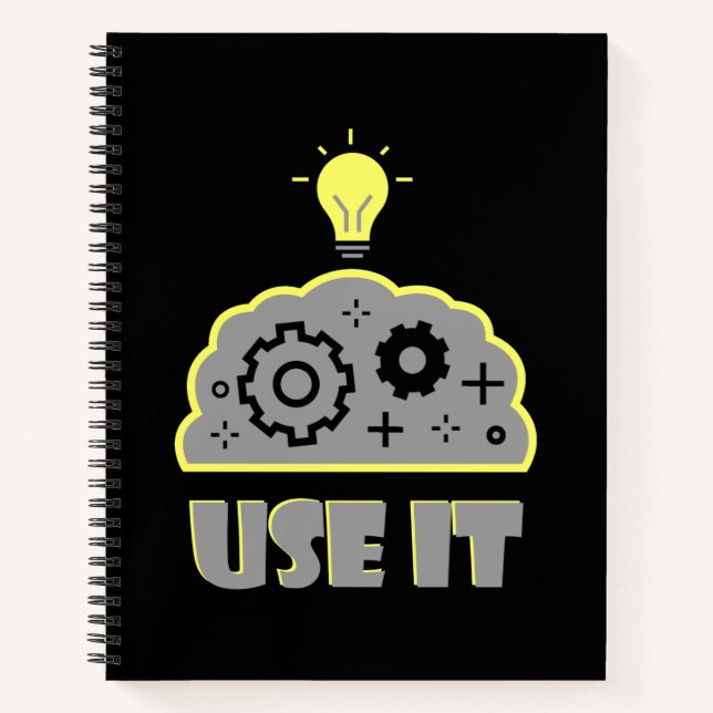 Carnet Utilisez votre cerveau (Devant)