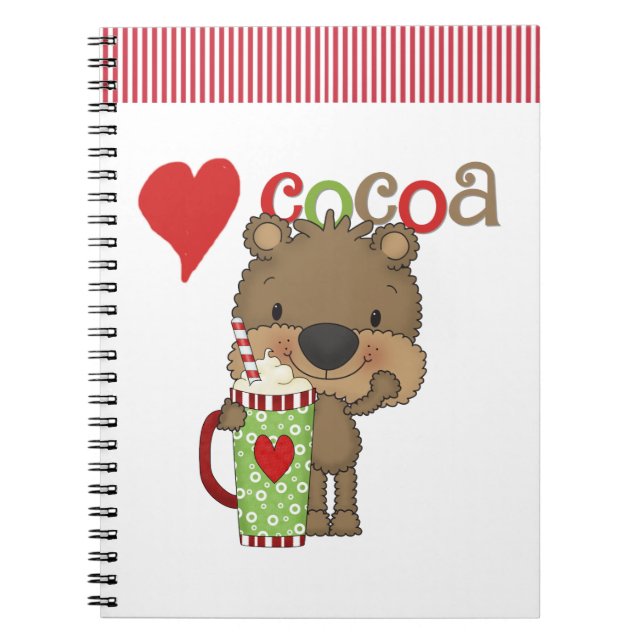 Carnet Vacances d'amour de cacao d'ours (Devant)
