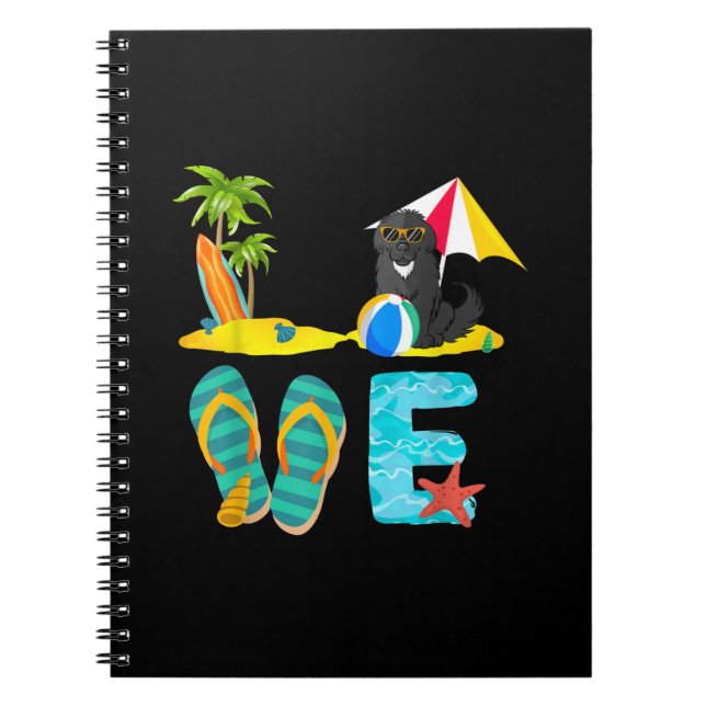 Carnet Vacances d'été à Terre-Neuve | Love terre-neuve (Devant)