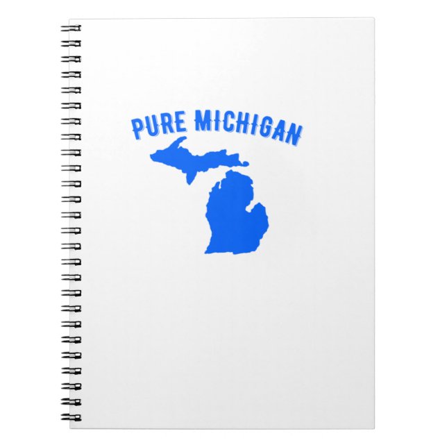 Carnet Vacances Pure Michigan Water Lake Idée cadeau amus (Devant)