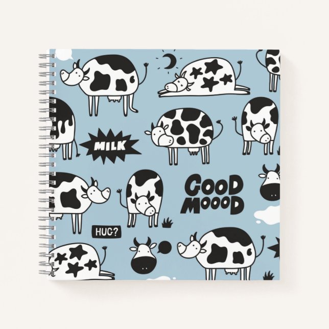 Carnet Vache et lait (Devant)