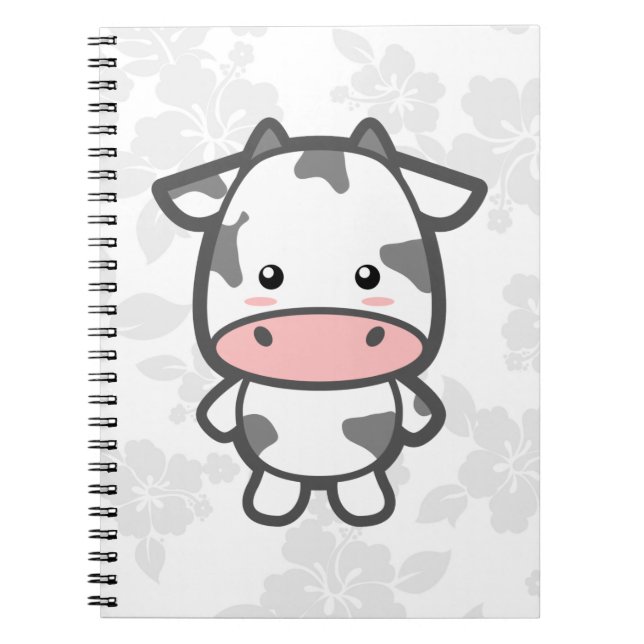 Carnet Vache mignonne (Devant)