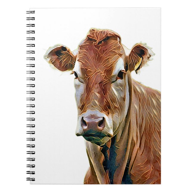 CARNET VACHE MIGNONNE (Devant)
