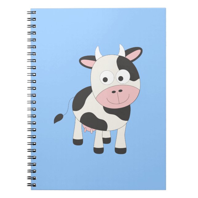 Carnet Vache mignonne (Devant)