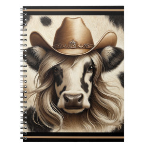 Carnet Vachère Blonde de Campagne Drôle