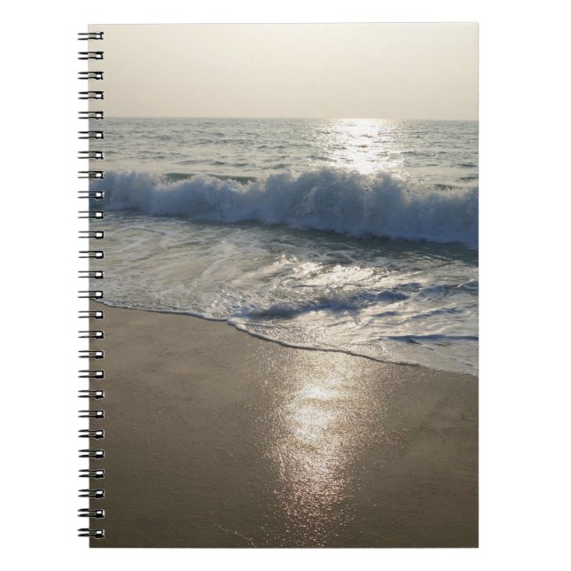 Carnet Vague au coucher du soleil (Devant)