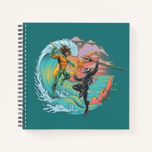 Carnet Vague marémotrice Aquaman & Black Manta