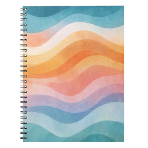 Carnet Vague Moderne Neutre • Déco Minimaliste • Tendance