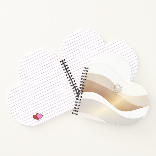 Carnet Vagues calmes du désert avec Fennec Essence | Se m (Intérieur)