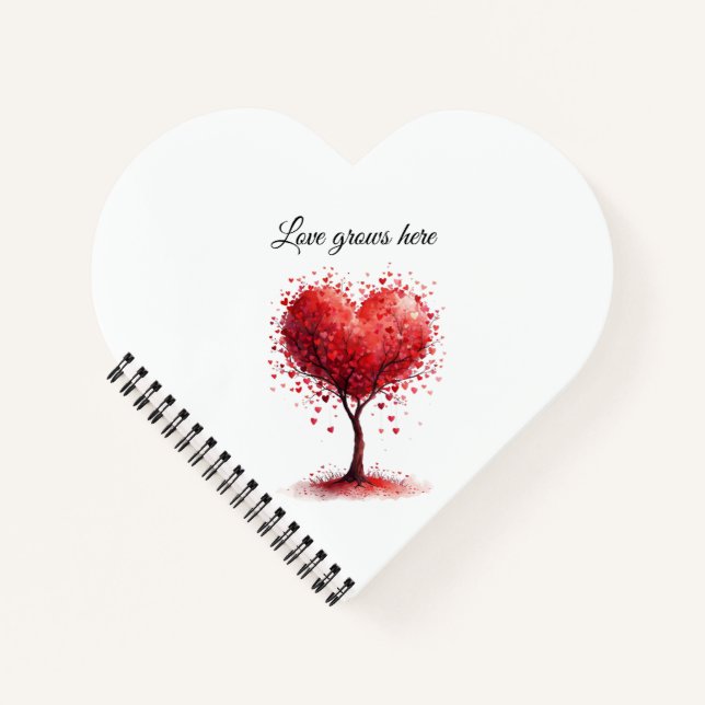 Carnet Valentine Love Card | Romantic for Him & Her (Devant)