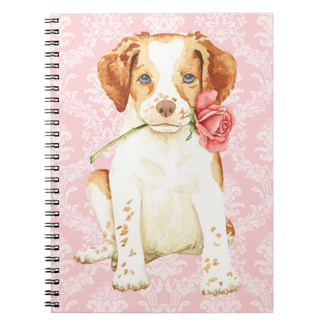 Carnet Valentine Rose Bretagne (Devant)