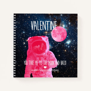 Carnet Valentine, tu m'emmènes sur la lune et retour !