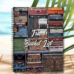 Carnet Valise vintage de voyage Couleur Envie de voyager