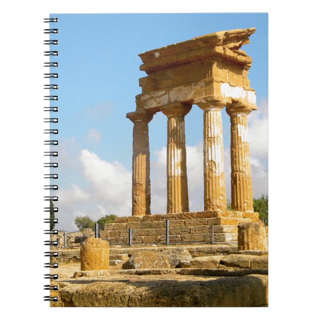 Carnet Vallée des Temples Sicile (Devant)
