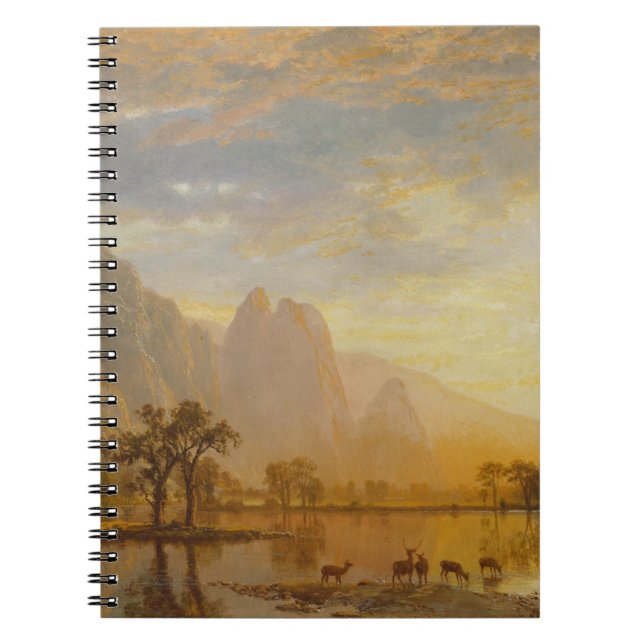 Carnet Vallée du Yosemite (1864) - Albert Bierstadt (Devant)