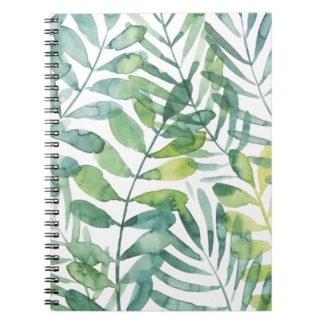 Carnet Valse Frond - Feuilles Frond Palm (Devant)