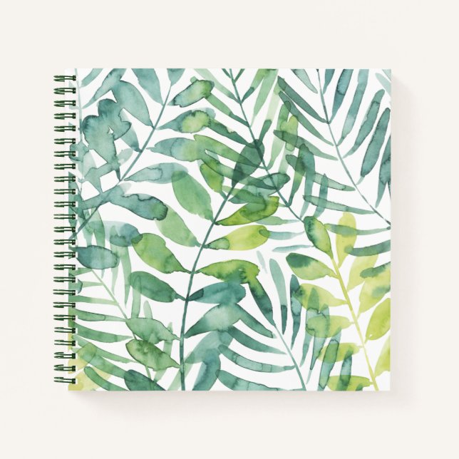Carnet Valse Frond - Feuilles Frond Palm (Devant)