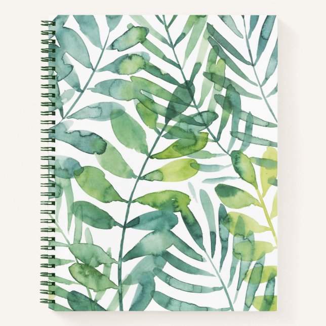 Carnet Valse Frond - Feuilles Frond Palm (Devant)