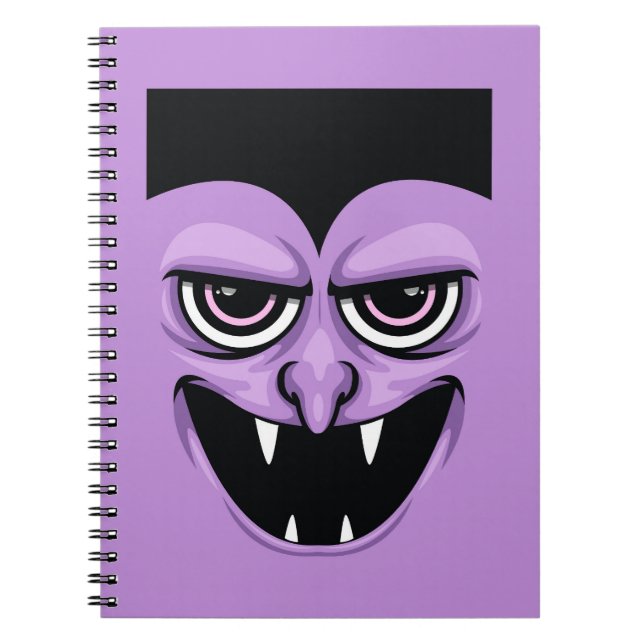 Carnet Vampires d'Halloween (Devant)