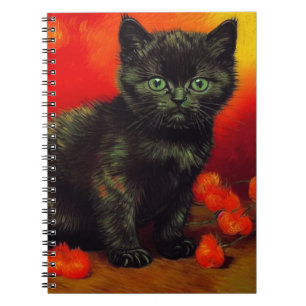 Carnet Van Gogh Black Kitten