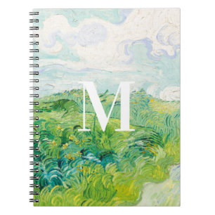 Carnet Van Gogh. Champs de Blé Vert, Auvers. Monogramme