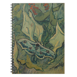Carnet Van Gogh Grand Papillon de Nuit Vintage Art de la