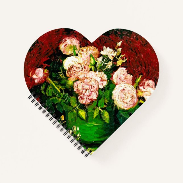 Carnet Van Gogh Peonies et Roses (Devant)
