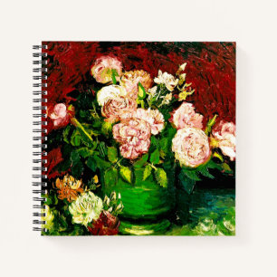 Carnet Van Gogh Peonies et Roses
