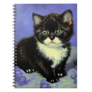Carnet Van Gogh Tuxedo Kitten
