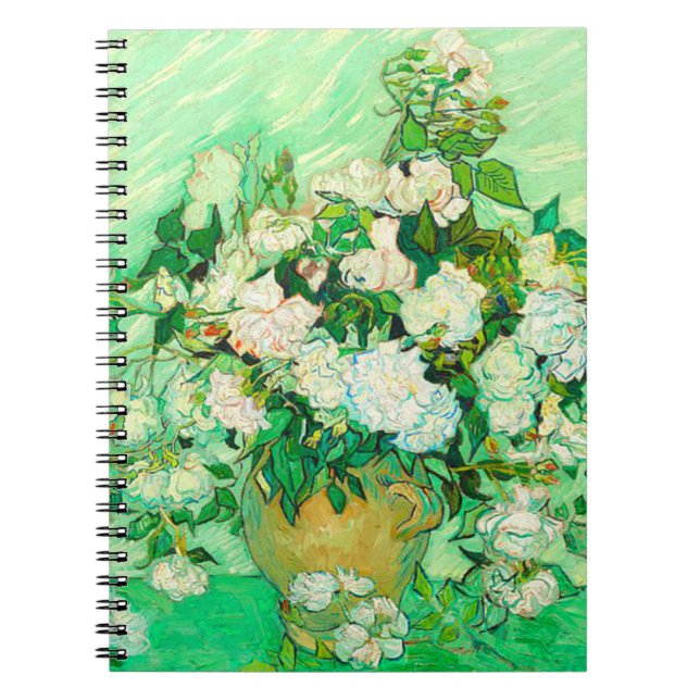 Carnet Van Gogh White Roses (Devant)