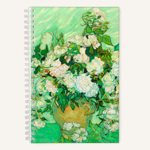 Carnet Van Gogh White Roses